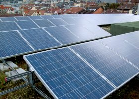 13,28 kWp-Anlage auf einem öffentlichen Gebäude Anlagenfoto, 280x200 Pixel, 20 KB